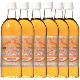 カネショウ かねしょう 青森の味！フルーツビネガー ハチミツ入りんご酢（樽熟成）【500ml 6本】(4905424411158 ×6) 目安在庫=○