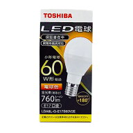 東芝(家電) TOSHIBA LED電球 一般電球形 A形E17 広配光180度 60W形相当 電球色(LDA6L-G-E17S60V2E) 取り…