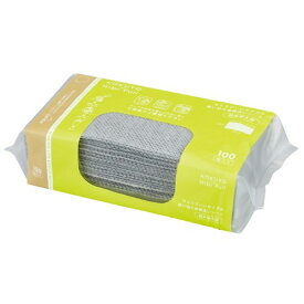 コクヨ KOKUYO ヒビフル ちょうどいいサイズの使い切り食器洗いシート 詰め替え 1パック(100枚)(KHF-KDR111) 目安在庫=○