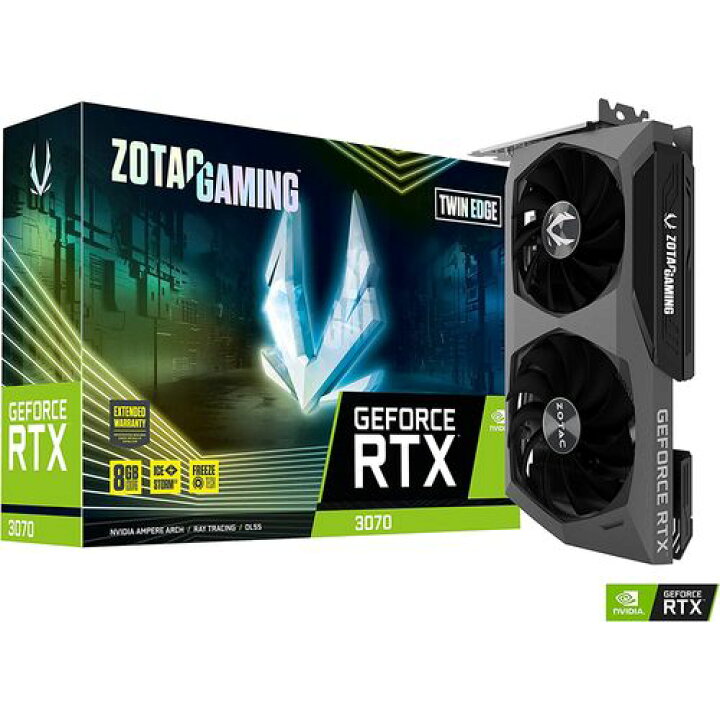 楽天市場】【中古】ZOTAC GAMING GeForce RTX 3070 Twin Edge 