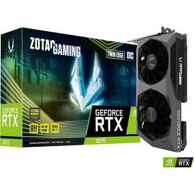 【中古】ZOTAC GAMING GeForce RTX 3070 Twin Edge OC グラフィックスカード 8GB GDDR6 [商品状態 良い](4580624811375)