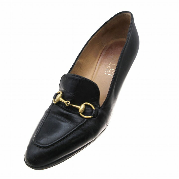 楽天市場】GUCCI グッチ ホースビット パンプス ローファー レザー 