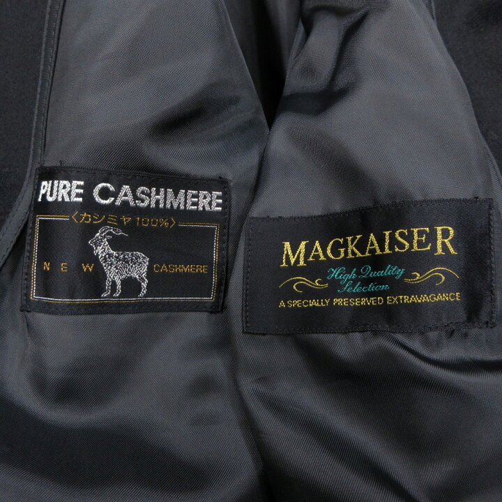 楽天市場】美品 MAGKAISER マグカイザー ピュアカシミヤ100％ ステン 