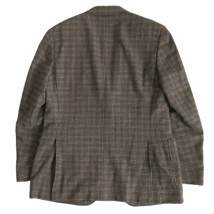 楽天市場】CANALI カナーリ 千鳥柄 チェック柄 カシミヤ混 テーラード 