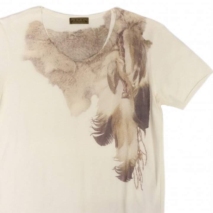 楽天市場】goa ゴア フェザー Tシャツ カットソー 半袖 ムラ染 カット 