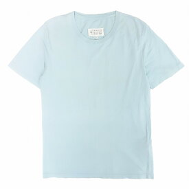 18ss Maison Martin Margiela メゾンマルタンマルジェラ 10 無地 Tシャツ カットソー 半袖 トップス S ライトブルー メンズ 【中古】