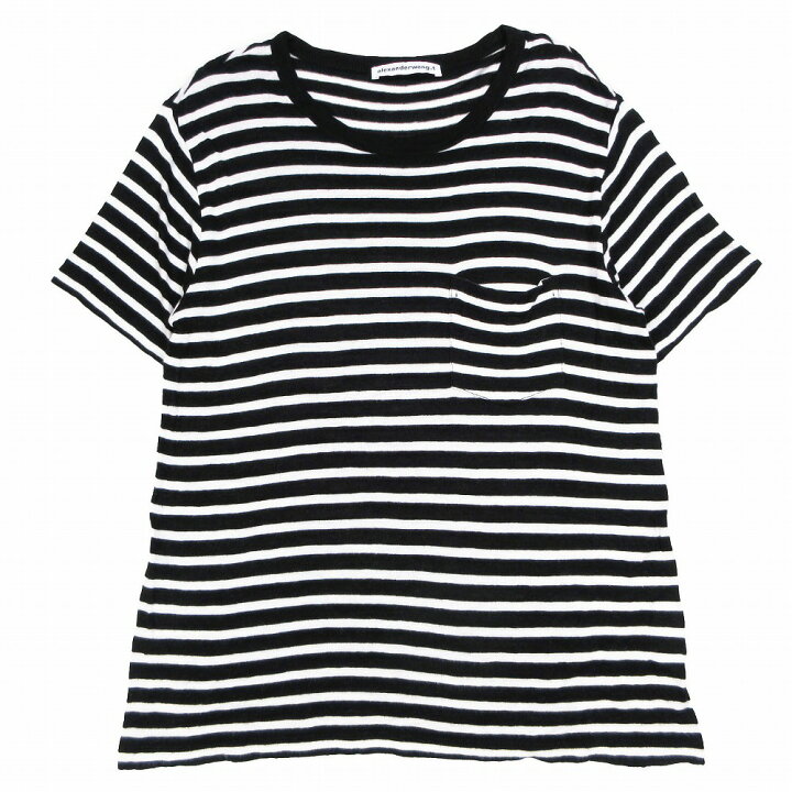 楽天市場】alexanderwang.t アレキサンダーワン リネン混 ボーダー柄 