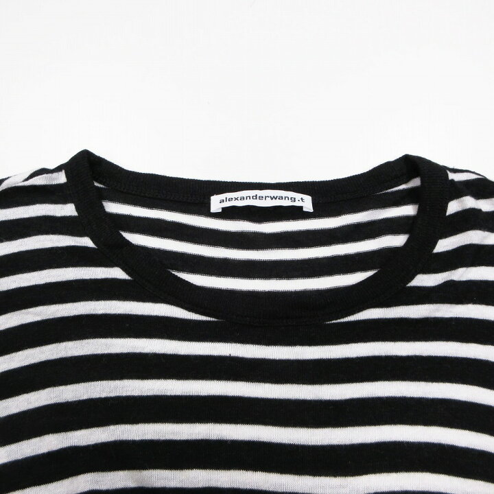 楽天市場】alexanderwang.t アレキサンダーワン リネン混 ボーダー柄 