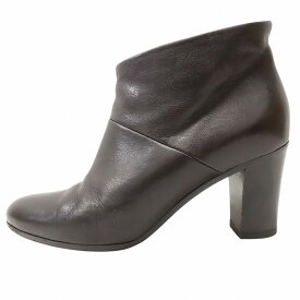 Maison Martin Margiela 22 メゾン マルタン マルジェラ ブーティ プレーントゥ レザー ブーツ 36 23cm 黒 レディース 【中古】 /TNT