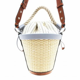 Maison Margiela メゾンマルジェラ FIRE BUCKET ショルダーバッグ ハンドバッグ レザー 巾着 本革 SB1WG0029 P5352 【中古】