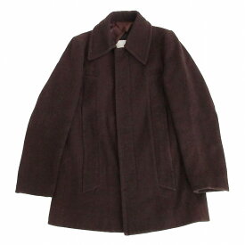 MARTIN MARGIELA マルタンマルジェラ 98AW 白タグ ウール カーコート 本人期 サージミリタリーコート 42 S メンズ 【中古】