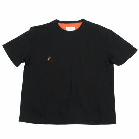 MAISON MARGIELA メゾンマルジェラ 14 S50GC0548 S23486 900 ネオプレン 半袖 Tシャツ カットソー 4ステッチ 48 M メンズ 【中古】