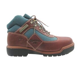 Timberland ティンバーランド × THE APARTMENT FIELD BOOT ジ アパートメント フィールド ブーツ ミッド レース ウォータープルーフ シューズ 靴 スニーカー 厚底 グリーン 8 26cm メンズ 【中古】