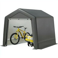 サイクルハウス 屋外収納物置 自転車置き場 サイクルポート バイクガレージ 1.8m*1.8m*1.8m サイクルガレ…