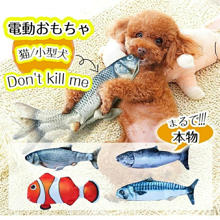 楽天市場】猫 小型犬 おもちゃ 魚カバー付き ペット用品 蹴りぐるみ 