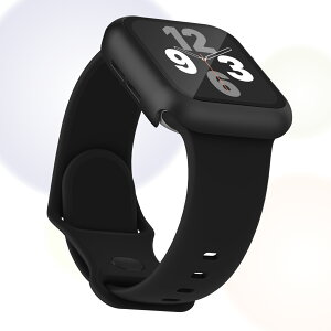 【11シリーズ対応】Nartoostonコンパチブル Apple Watchと互換性のあるバンド シリコン製 アップルウォッチ用バンド 保護カバー付き アップルウォッチ向けのスポーツベルト 互換用のApple Watch ベ