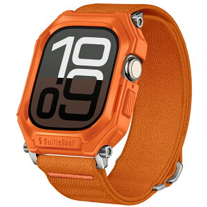 y11/SE3V[YΉzSuitisbest LkiCoh Apple Watch 49mm 46mm 45mm 44mm Ή ȃP[XیJo[t Apple Watch Ultra 1-3/Series11/10/9/8/7/6/5/4/SE1-3Ή viWatchXgbv jp