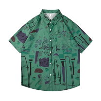 楽天市場】柄シャツ アート（メンズファッション）の通販