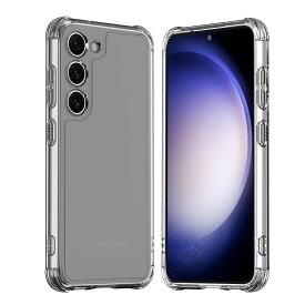 Galaxy S23 ケース クリア 両サイド ストラップホール 付 シンプル 透明 ソフト スマホケース 耐衝撃 衝撃吸収 薄い フィット クリアケース 耐衝撃 透明ケース [ SC-51D / SCG19 Samsung GalaxyS23 サムスン ギャラクシーS23 ギャラクシーS23ケース 対応 ] araree Flexield