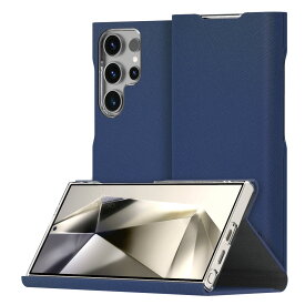 Galaxy S24 Ultra ケース 手帳型 薄型 軽量 PU レザー スマホケース カード 収納 スタンド 機能 [ Samsung GalaxyS24 Ultra サムスン ギャラクシー S24 ウルトラ 対応 ] araree Bonnet Stand