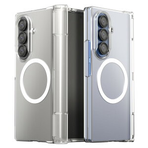 Galaxy Z Fold7 �P�[�X MagSafe Qi2 �Ή� �ϏՌ� �q���W �ی� �N���A �X�}�z�P�[�X �V���v�� �}�O�Z�[�t �g�уP�[�X [ Galaxy Z Fold 7 �M�����N�V�[ ZFold7 �Ή� ] case araree Nukin 360 M