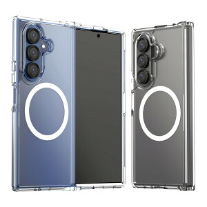 Galaxy Z Fold7 P[X MagSafe Ή ϏՌ NA X}zP[X Vv }OZ[t  gуP[X Jo[ [ Galaxy Z Fold 7 MNV[ ZFold7 Ή ] case araree Duple M