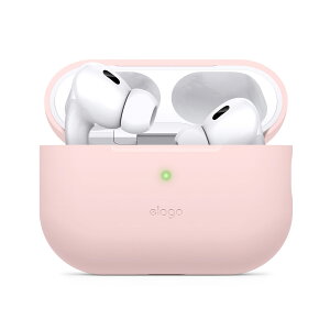 AirPods Pro2 �P�[�X �ϏՌ� ���^ �\�t�g �V���R�� �J�o�[ Lightning USB-C ���C�����X�[�d MagSafe �Ή� [ Apple AirPods Pro 2 �A�b�v�� �G�A�|�b�c�v��2 ��2���� �Ή� ] elago ORIGINAL BASIC