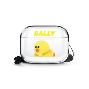 AirPods Pro 2 P[X CtY CZX Xgbv t ϏՌ NA TPU Jo[ [ Apple AirPodsPro2 GA|bcv 2 Ή ] elago LINE FRIENDS Brown & Sally