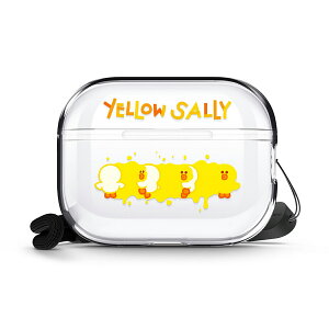 AirPods Pro2 P[X CtY CZX Xgbv t Jo[ [ Apple AirPodsPro2 GA[|bYv2 MQD83J/A MTJV3J/A Ή AirPods Pro2P[X ] elago LINE FRIENDS YELLOW SALLY