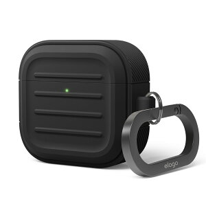 AirPods 4 �P�[�X �ϏՌ� �����h�~ �J���r�i �t �V���R�� �J�o�[ ���C�����X�[�d MagSafe �Ή� [ AirPods4 �G�A�|�b�c 4 ��4���� �Ή� ] elago ARMOR CASE