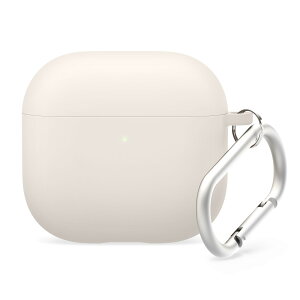 AirPods 4 �P�[�X �V���R�� �n�C�u���b�h �J�o�[ �J���r�i �t�� �ϏՌ� �����h�~ ���C�����X�[�d MagSafe �Ή� [ AirPods4 �G�A�|�b�c 4 ��4���� �Ή� ] elago LIQUID HYBRID HANG