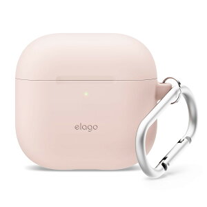 AirPods 4 �P�[�X �V���R�� �J�o�[ �J���r�i �t�� �ϏՌ� �\�t�g ���^ �����h�~ ���C�����X�[�d MagSafe �Ή� [ AirPods4 �G�A�|�b�c 4 ��4���� �Ή� ] elago SILICONE HANG CASE