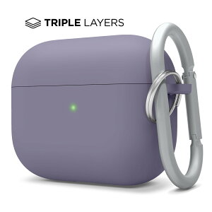 AirPods Pro �P�[�X �J���r�i �t �ϏՌ� �V���v�� �n�C�u���b�h �n�[�h �J�o�[ �Ռ� �z�� �X���� �\�t�g �R�[�e�B���O �P�[�X�J�o�[ ���h�~ �����h�~ �ی� �A�N�Z�T���[ [ Apple AirPodsPro MWP22J/A �G�A