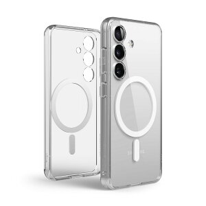 Galaxy S25 �P�[�X MagSafe�Ή� �ϏՌ� �N���A �X�}�z�P�[�X �J���� �����Y �ی� �}�O�l�b�g �t ���� �J�o�[ [ GalaxyS25 �T���X�� �M�����N�V�[S25 SC-51F �Ή� ] elago MAGNETIC HYBRID CASE