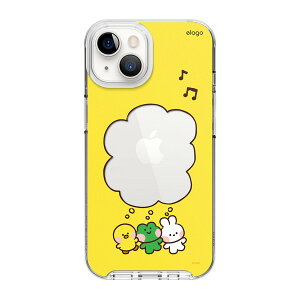 iPhone14 P[X CtY CZX LN^[ ObY ϏՌ NA X}zP[X [ Apple iPhone 14 Abv ACtH14 Ή ] elago LINE FRIENDS B&F minini