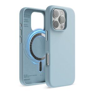 iPhone 16 Pro P[X MagSafe Ή VR ϏՌ X}zP[X w h~ TT }OZ[t VRP[X [ iPhone16Pro ACtH 16 v Ή ] elago MAGNETIC SILICONE CASE