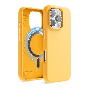 iPhone 16 Pro �P�[�X MagSafe �Ή� �V���R�� �ϏՌ� �X�}�z�P�[�X �w�� �h�~ �T���T�� �}�O�Z�[�t �V���R���P�[�X [ iPhone16Pro �A�C�t�H�� 16 �v�� �Ή� ] elago MAGNETIC SILICONE CASE