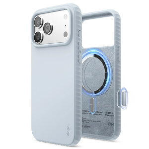 iPhone 17 Pro Max �P�[�X MagSafe �Ή� �V���R�� �ϏՌ� �X�}�z�P�[�X �h�w�� �T���T�� �}�O�Z�[�t�Ή� �V���R���P�[�X [ iPhone17ProMax �A�C�t�H�� 17ProMax �Ή� �g�уP�[�X ] elago Magnetic Ridge Silicone Case