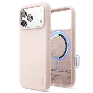 iPhone 17 Pro Max �P�[�X MagSafe �Ή� �V���R�� �ϏՌ� �X�}�z�P�[�X �h�w�� �T���T�� �}�O�Z�[�t�Ή� �V���R���P�[�X [ iPhone17ProMax �A�C�t�H�� 17ProMax �Ή� �g�уP�[�X ] elago Magnetic Ridge Silicone Case