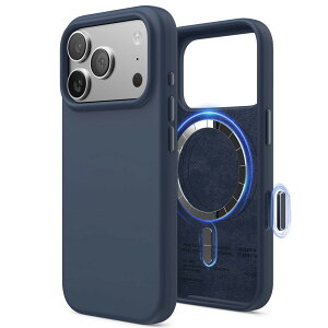 iPhone 17 Pro �P�[�X MagSafe �Ή� �V���R�� �ϏՌ� �X�}�z�P�[�X �w�� �h�~ �T���T�� �}�O�Z�[�t�Ή� �V���R���P�[�X �J�o�[ [ iPhone17Pro �A�C�t�H��17Pro �Ή� ] elago MAGNETIC SILICONE CASE