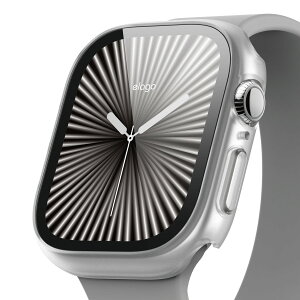 �A�b�v���E�H�b�` �J�o�[ �t�B���� ��̌^ �ϏՌ� ���^ �y�� �ی�t�B���� �t�� �P�[�X [ Apple Watch 11 watch11 watch10 46mm Applewatch �Ή� ] elago CLEAR SHIELD CASE