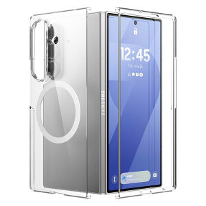 Galaxy Z Fold7 P[X MagSafe Ή ϏՌ NA X}zP[X Vv }OZ[t  gуP[X Jo[ [ Galaxy Z Fold 7 MNV[ ZFold7 Ή ] case elago MAGNETIC CLEAR CASE