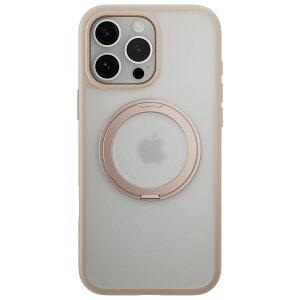 iPhone 16 Pro Max �P�[�X �N���A MagSafe �Ή� �X�^���h �����O�t�� �ϏՌ� MIL�K�i �X�}�z�P�[�X �}�O�Z�[�t �����O �X�}�z�J�o�[ [ iPhone16ProMax �A�C�t�H�� 16 �v���}�b�N�X �Ή� ] MagEasy MagStand 360 M