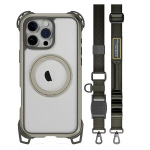 iPhone 16 Pro Max P[X NA MagSafe Ή X^h Ot V_[ Xgbv ϏՌ MILKi X}zP[X [ iPhone16ProMax ACtH 16 v}bNX Ή ] MagEasy Odyssey Ultra M With Strap