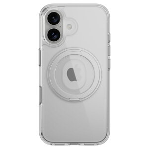 iPhone 16 �P�[�X �N���A MagSafe �Ή� �X�^���h �����O�t�� �ϏՌ� MIL�K�i �X�}�z�P�[�X �}�O�Z�[�t �����O �X�}�z�J�o�[ [ iPhone16 �A�C�t�H�� 16 �Ή� ] MagEasy MagStand 360 M
