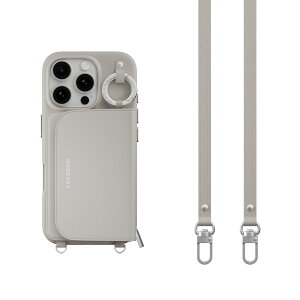 iPhone 16 Pro �P�[�X MagSafe �Ή� �V�����_�[ �X�g���b�v �t�� �J�[�h ���[ ���U�[ �X�}�z�P�[�X �J�[�h�P�[�X �|�[�`�t�� ���z �X�}�z�J�o�[ [ iPhone16Pro �A�C�t�H�� 16 �v�� �Ή� ] MagEasy Pouch M