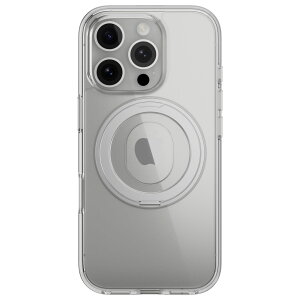 iPhone 16 Pro �P�[�X �N���A MagSafe�Ή� �X�^���h �����O�t�� �ϏՌ� MIL�K�i �X�}�z�P�[�X �}�O�Z�[�t �����O �X�}�z�J�o�[ [ iPhone16Pro �A�C�t�H�� 16 �v�� �Ή� ] MagEasy MagStand 360 M with Ring