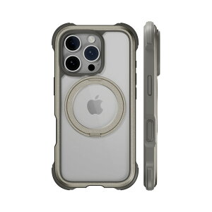 iPhone 16 Pro �P�[�X �N���A MagSafe �Ή� �X�^���h �����O�t�� �ϏՌ� MIL�K�i �X�}�z�P�[�X �}�O�Z�[�t �����O �X�}�z�J�o�[ [ iPhone16Pro �A�C�t�H�� 16 �v�� �Ή� ] MagEasy Odyssey Stand M