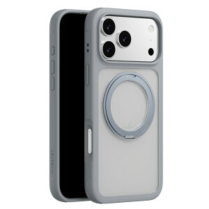 iPhone 17 Pro Max �P�[�X �N���A MagSafe �Ή� ��] �����O �X�^���h �ϏՌ� �X�}�z�P�[�X �}�O�Z�[�t ���� ��� �g�уP�[�X [ iPhone17ProMax �A�C�t�H�� 17ProMax �Ή� Case ] MagEasy MagStand 360 M