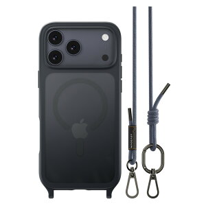 iPhone 17 Pro Max �P�[�X �V�����_�[ �X�g���b�v �t�� �N���A MagSafe �Ή� �X�}�z�P�[�X �ϏՌ� �}�O�Z�[�t ��� �V�����_�[�P�[�X [ iPhone17ProMax �A�C�t�H�� 17ProMax �Ή� ] MagEasy Roam M